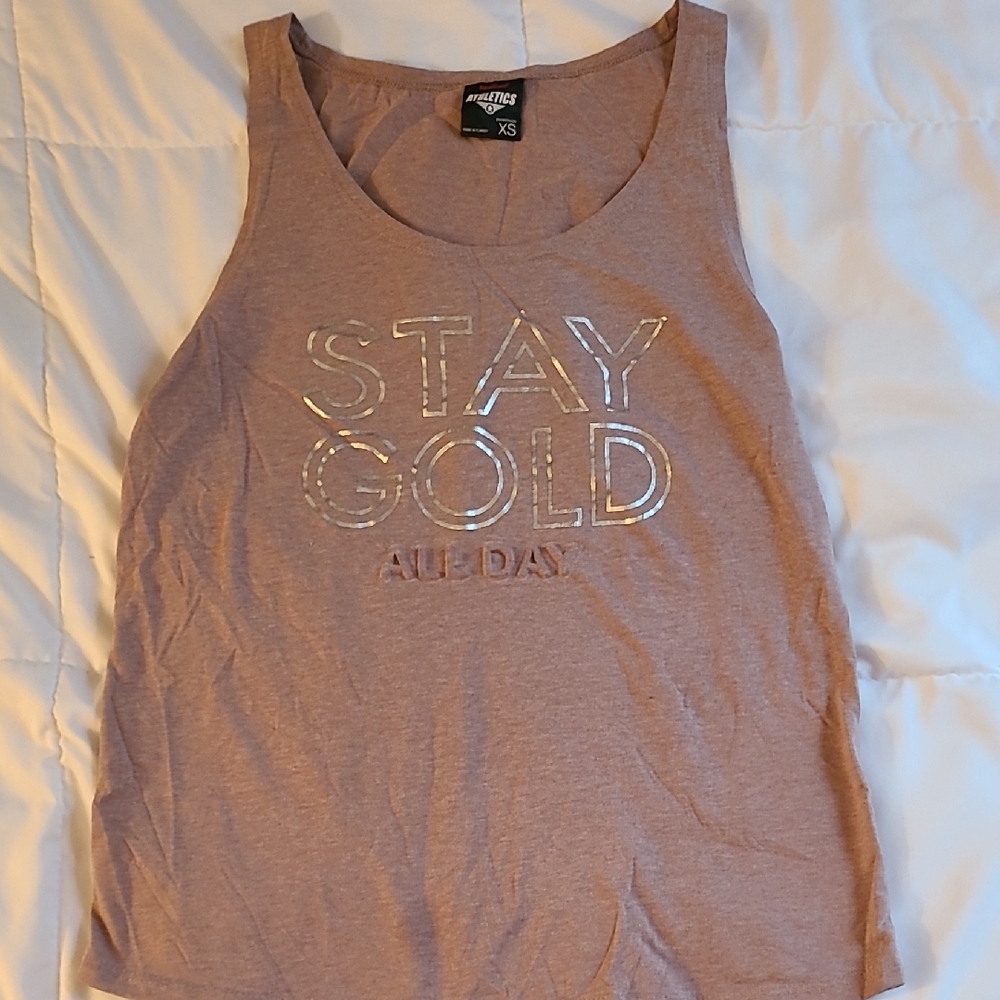 Stay Gold Women's Tank Top - Tan